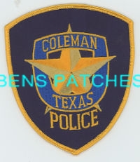 TEXAS,COLEMAN POLICE 2